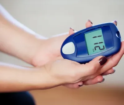 testing blood sugar at home